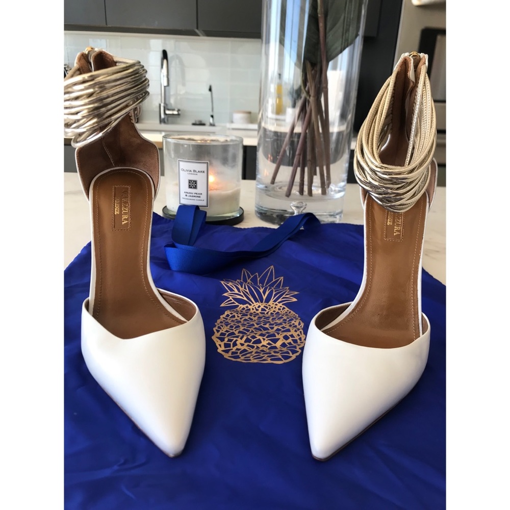 Aquazzurra “Hello Lover” heels